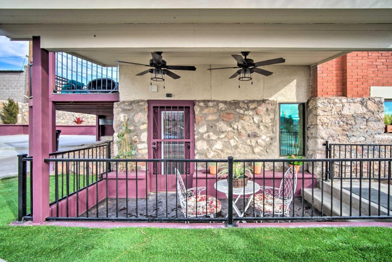 Cozy El Paso Studio With Patio About 5 Mi To Utep! Dış mekan fotoğraf